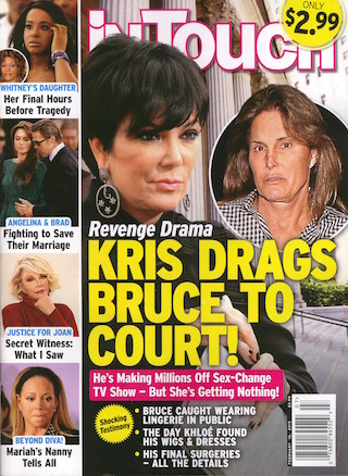 Illustration for article titled This Week In Tabloids: Bruce Jenner Is Like, 'Call Me Belinda!'
